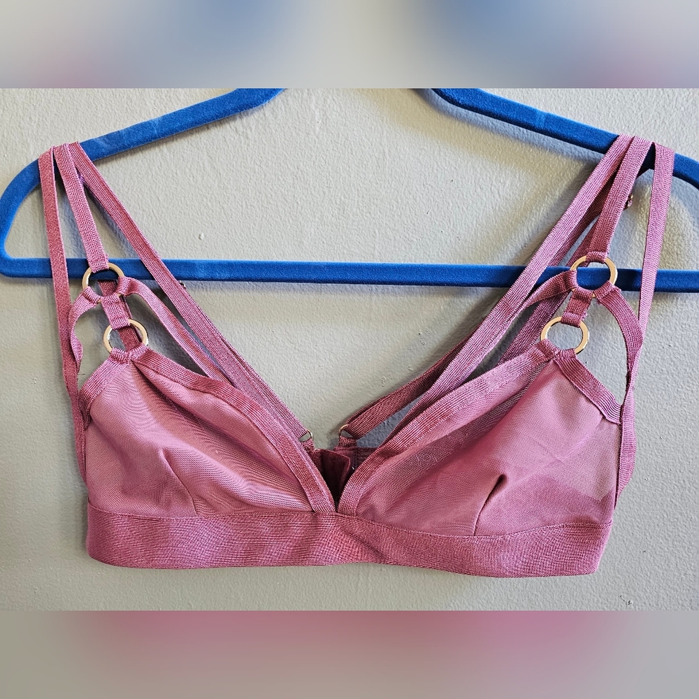 WOW Couture Mesh Bralette.  Size Small